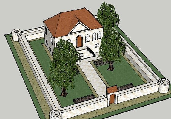 欧式草坪庭院 欧式草坪庭院