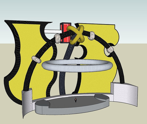 现代抽象舞台SU模型 现代抽象舞台SU模型