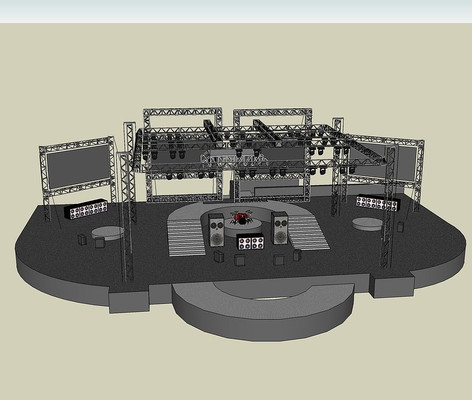 ˫����̨SUģ�� skp