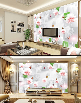 蝶恋花立体背景墙 蝶恋花立体背景墙