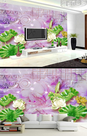 ������ɫ��ʯ���屳��ǽ