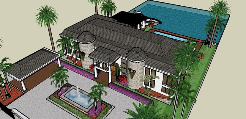 私人休闲别墅 私人休闲别墅