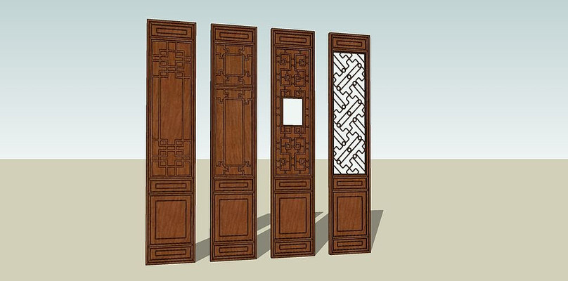 中式古典隔断 中式古典隔断