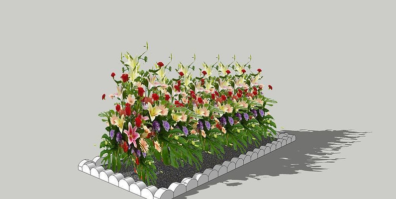 ��԰����ģ�� skp