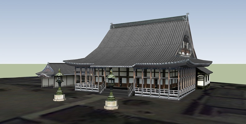 古建景区城楼 古建景区城楼