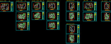 ��԰һ�ŷ���ƽ�沼��cad���