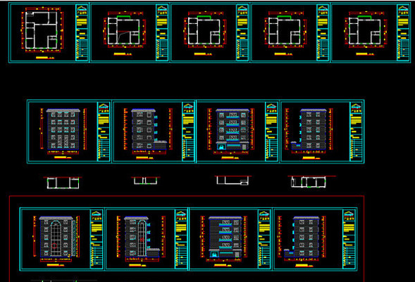 cad建筑图设计图图纸 cad建筑图设计图图纸