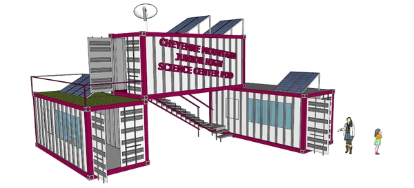 集装箱改造模型 集装箱改造模型