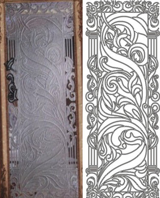 欧式双线雕刻图案 欧式双线雕刻图案