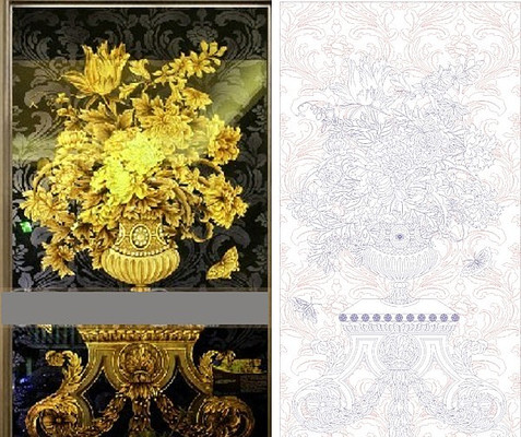 花神雕刻图案 花神雕刻图案