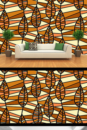 ������Ҷ����ͼ�����ӱ���ǽ