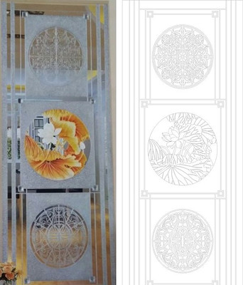 咏荷欧式图雕刻图案 咏荷欧式图雕刻图案