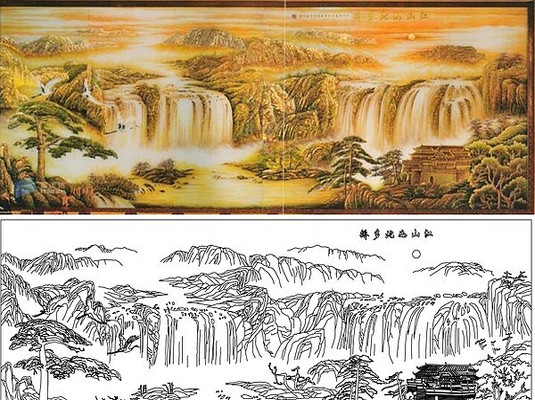 ��ɽ��˶ཿ�羰���ͼ��