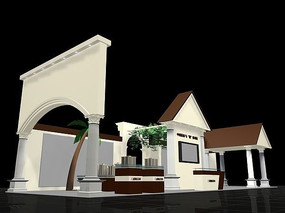 ͥԺ���չʾ��ģ��