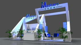 信息技术展馆模型 信息技术展馆模型