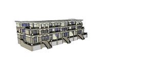 �ߵ�С����Ԫ¥ģ��