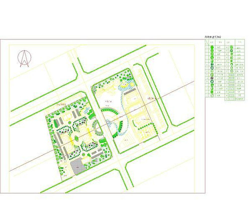 ���ص�λ�̻��������ͼ dwg