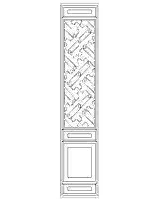 镂空隔扇门 镂空隔扇门