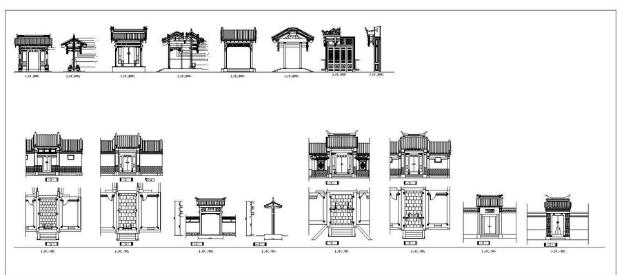 ��ʽ�ŵ������������ dwg