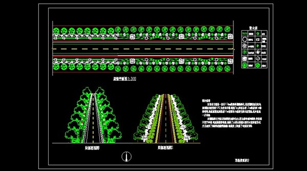 ��·������ƾֲ�ƽ��ͼ dwg