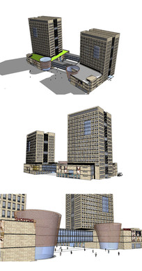 1661�Ϻ��ɽ��칫¥������ͼ��ʦSUģ��