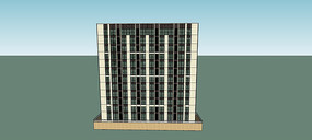 ��ҵ�칫¥ģ��