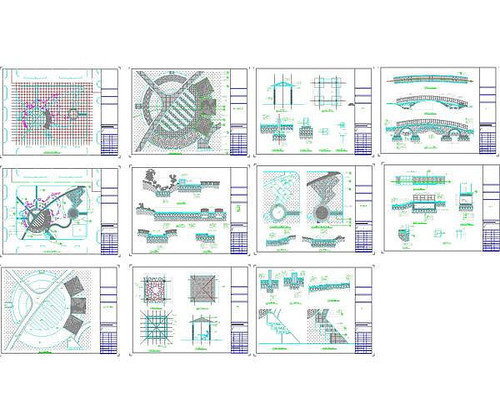 С�㳡ȫ��ʩ��ͼ dwg