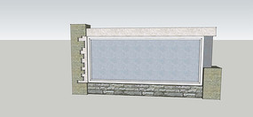 ����ʽʯ��ǽ skp