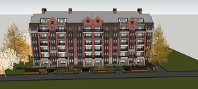 ��ɫ�ݶ�����¥ģ��