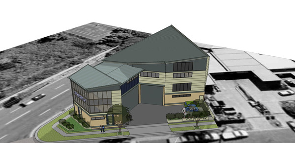 现代三层别墅模型 现代三层别墅模型