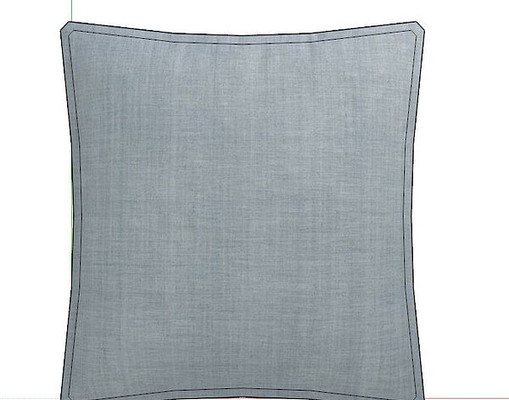 浅灰色锁边抱枕 浅灰色锁边抱枕