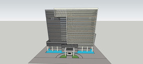 ��ҵ�칫¥ģ��