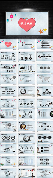 �й����Լ������ѵPPTģ��