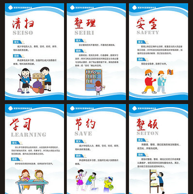 学校管理宣传标语展板 学校管理宣传标语展板