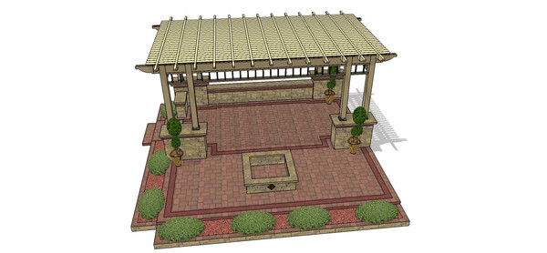 ͥԺľ�ȼ�ģ�� skp