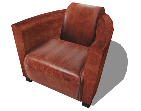 红色高级沙发SU 红色高级沙发SU