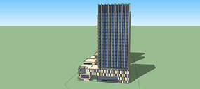 ����ǽ��칫��¥ģ��