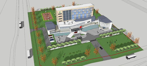 �̲���ҵ�칫¥ģ��