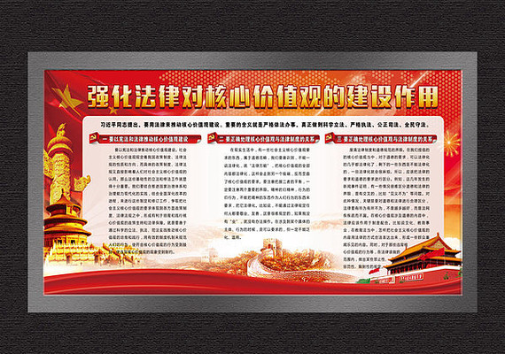 强化法律党政建设展板 强化法律党政建设展板