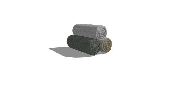 毛巾模型 毛巾模型