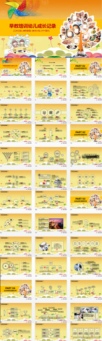 �����ѵ�׶��ɳ���¼������ѧPPTģ��