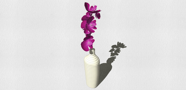 紫色插花 紫色插花