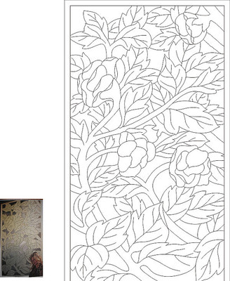 窗花雕刻图案 窗花雕刻图案
