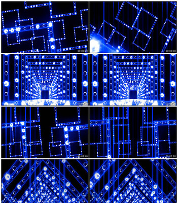 动感绚丽走秀LED视频素材 动感绚丽走秀LED视频素材