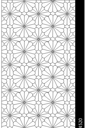 片片抽象花雕刻图案 片片抽象花雕刻图案