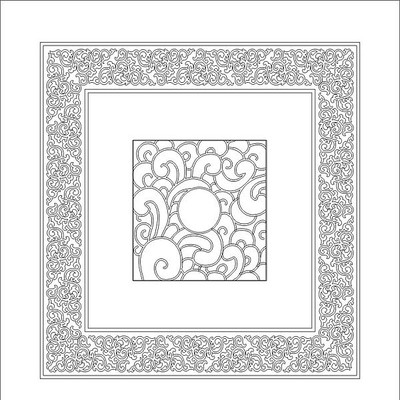 波浪雕刻图案 波浪雕刻图案