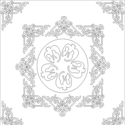 连连不断雕刻图案 连连不断雕刻图案