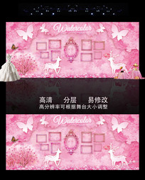 ��ɫˮ�ʻ������ⱳ��