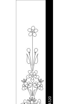 单线花瓶圆圈雕刻图案 单线花瓶圆圈雕刻图案