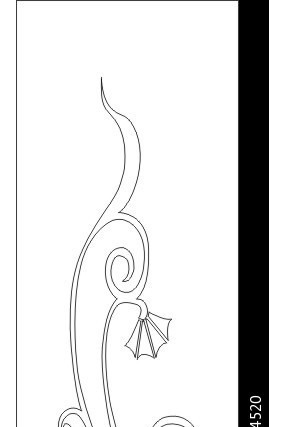 抽象花雕刻图案 抽象花雕刻图案